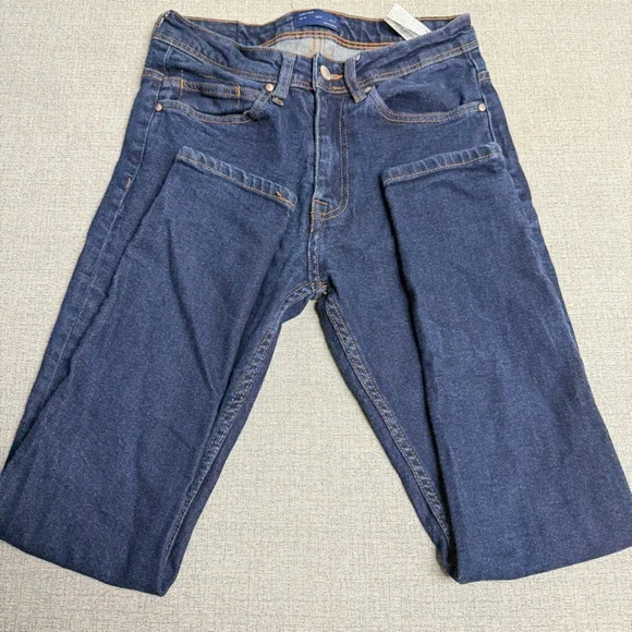 Zara Man Dark Wash Skinny Jeans Size 31 - Picture 8 of 8